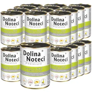 Wet dog food Noteć Valley Premium Goose and Potatoes Can 24x400g