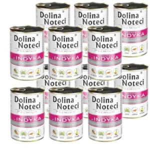 Wet dog food Noteć Valley Premium INDYK Can 12x400g