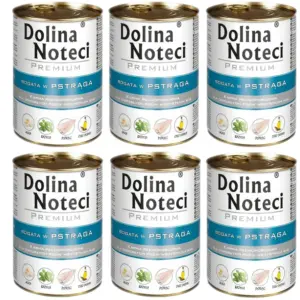 Wet dog food Noteć Valley Premium Trout Can 6x400g